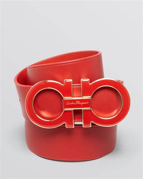 red ferragamo belt replica|fake ferragamo gancini belts.